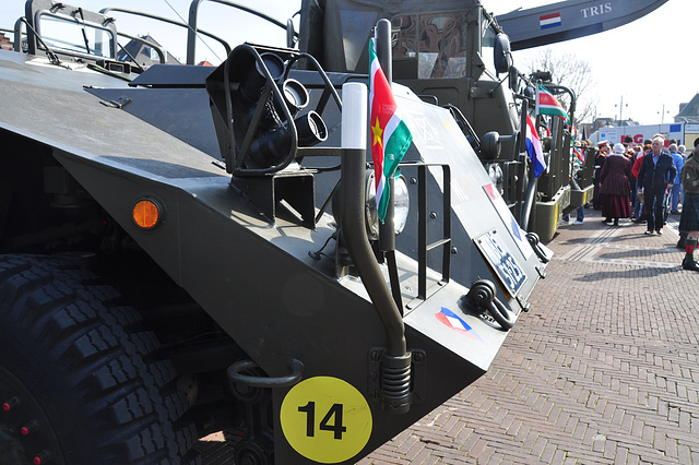 Military History Day 2014 – Surinam and Dutch ﬂags