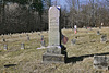 John R. Gillespie's Grave – The Ridges, Athens, Ohio
