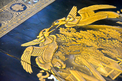 Rijksmuseum 2014 – Detail of a Japanese lacquer chest attributed to the Kaomi Workshop