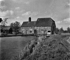 Greywell Mill abt 1960, on the River Whitewater, Nr Odiham Hants