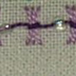 #103 - Beaded Butterfly Chain Stitch