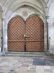 DSCF1893a  Salisbury Cathedral West Door