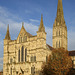 DSCF1910a  Salisbury Cathedral in the sun