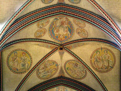 DSCF1898c  Salisbury Cathedral Knave ceiling