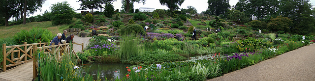 Wisley rock garden Panorama 1