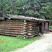 DSCF4249 Logging Camp log cabin reconstruction