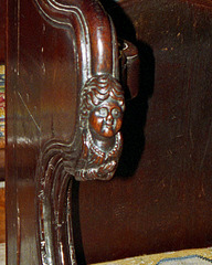 Carved Choir Stall Bench