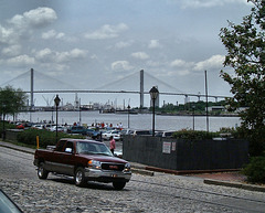 Talmadge Road bridge into Savannah - 2000
