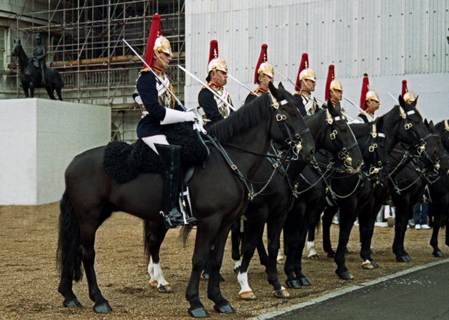 Mounted Blues and Royals