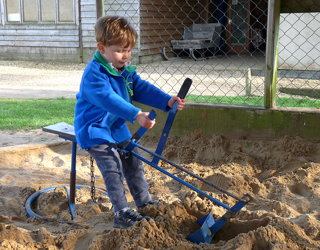 Excavating Sand