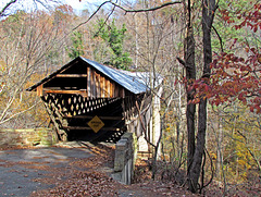Horton Mill Covered Bridge  Entrance