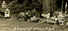 Brown Village (Detail)