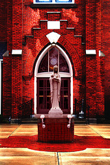 Statue To The Blessed Virgin