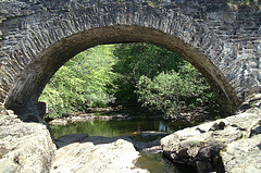 Bridge into Killin below Falls of Dochart