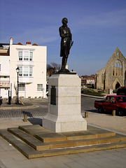 Lord Nelson statue Portsmouth