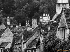 Castle Combe rooftops