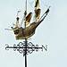 Ship weather vane from East
