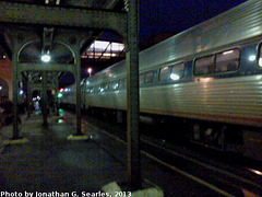 Maple Leaf Arrival at Utica Union Station, Utica, NY, USA, 2013