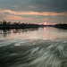 Weser sunset