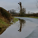 Very wet country lanes, Haughton
