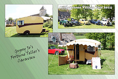 Gypsy Jo's caravan - Bishopstone Village Fete - 3.5.2014
