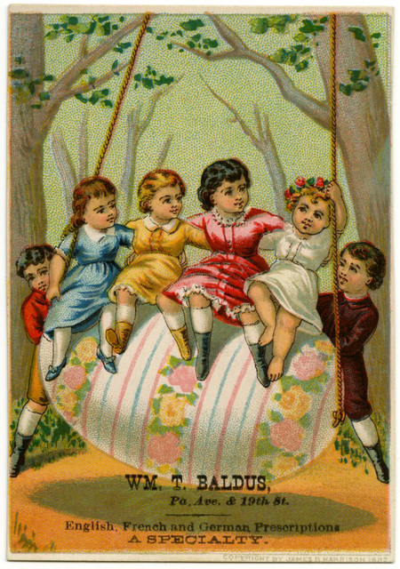 Easter Egg Swing, William T. Baldus, Washington, D.C., 1882