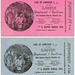 Admission Cards, Easter Sunday,  East Baptist Church, Philadelphia, Pa., April 17, 1892