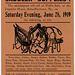 Public Sale of Saddler Supplies! Schaefferstown, Pa., June 28, 1919