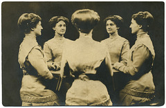 Mirror Photograph of "Mother's Friend"