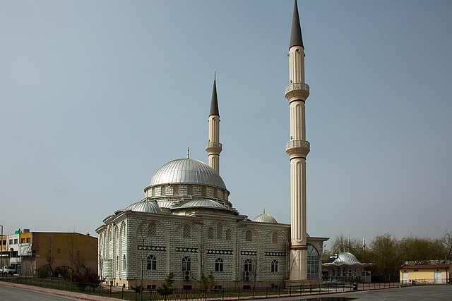 20140302 0206VRAw [TR] Rast vor Konya, Moschee-