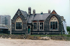 Last of Church Street school Portsmouth 1986