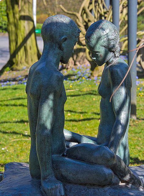 20140310 0820VRAw [D-E] Skulptur, Gruga-Park, Essen