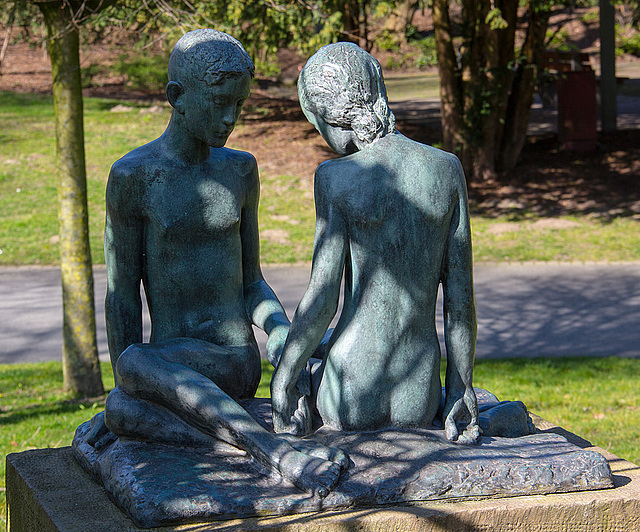 20140310 0819VRAw [D-E] Skulptur, Gruga-Park, Essen