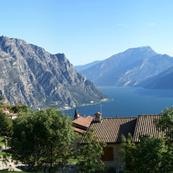 Panorama des nördlichen Lago die Garda von Tremosine aus. ©UdoSm