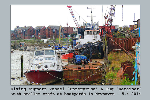 DSV Enterprise & Tug Retainer  - Newhaven - 5.4.2014
