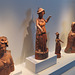 Pella : figurines en terracotta retrouvées dans un contexte funéraire.