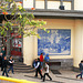 Funchal. Nahe dem Eingang zu den Markthallen mit einem ersten Azulejo. ©UdoSm
