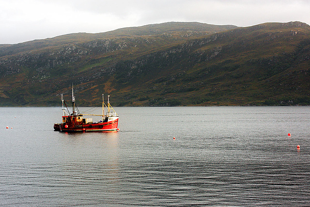 Red Boat - Loch Broom