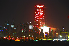 Dubai fireworks