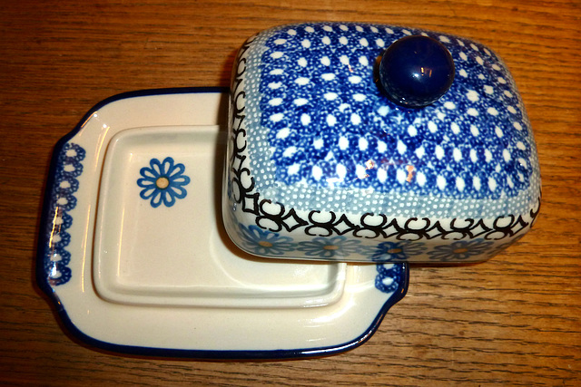 New butter dish