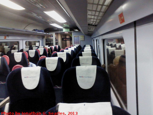 FGW Intercity 125 New Interior, London Paddington, London, England (UK), 2013