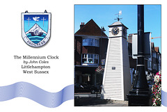Littlehampton Millennium Clock - 20.8.2013