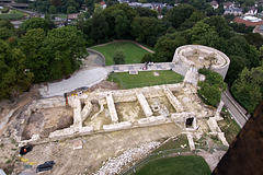 20100812 7508Ww [D~BI] Ausgrabungen, Burg Sparrenberg, Bielefeld