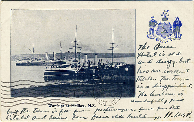 Warships at Halifax, N.S.