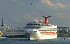 Carnival Freedom at Port Everglades (4) - 25 January 2014