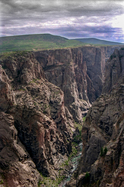 The Black Canyon of the Gunnison, Sept 22nd, 1990