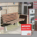 Royal Mail Enquiry Office seat  - Seaford - 4.2.2014