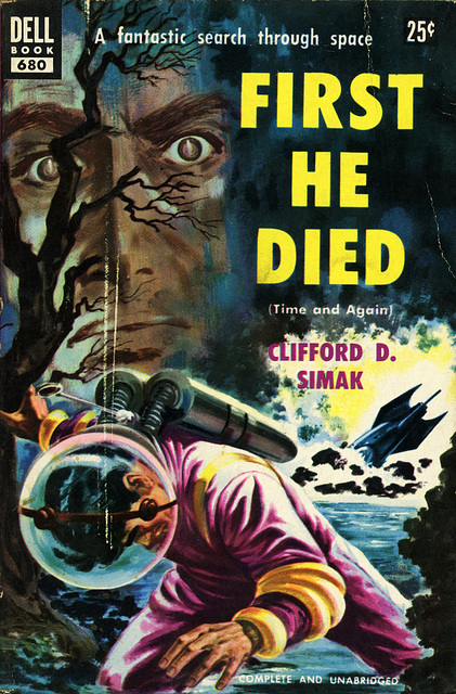 Dell Books 680 - Clifford D. Simak - First He Died
