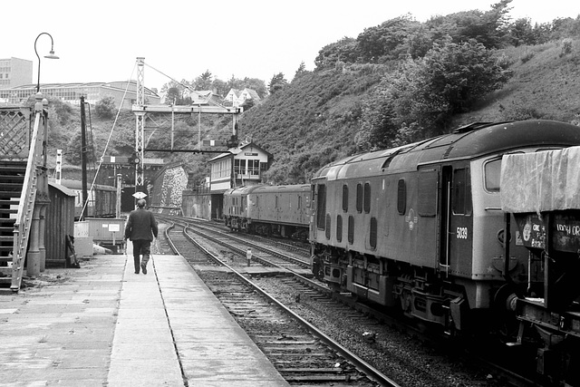 Bangor Station North Wales 1973