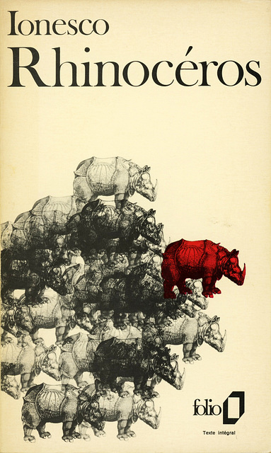 Collection Folio 100 - Eugène Ionesco - Rhinocéros